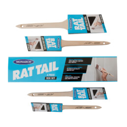 Monarch Rat Tail 4pk - Angle Sash Cutter 25mm, 38mm, 50mm, 63mm product hero shot