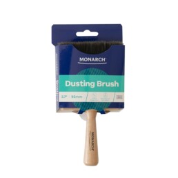 Monarch 3.7 inch / 95mm Dusting Brush in packaging hero shot