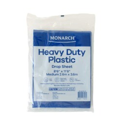 TBDS 1402 UK Monarch HD Blue Plastic Drop Sheet 2.6m x 3.6m