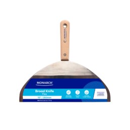 Monarch Timber Handle Broad Knife 10